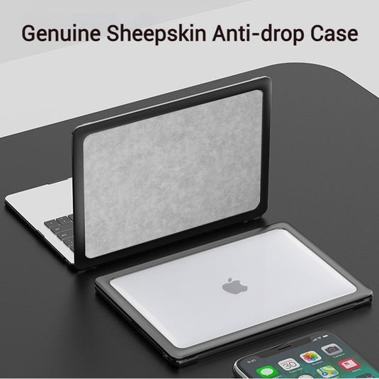 Apple MacBook Pro 16" (A2485 & A2780 & A2991 & A3403 & A3186) - Genuine Sheepskin Leather Shockproof Protective Case - i-Station Mobile Phone & Electronic Device Repair and Accessories