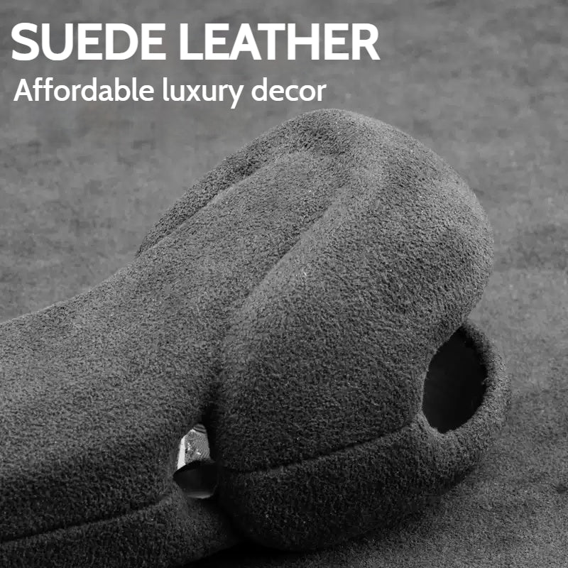Load image into Gallery viewer, Porsche Macan Suede Gear Shift Knob Cover – Nano Adhesive Interior Trim Protection - i-Station Mobile Phone & Electronic Device Repair and Accessories