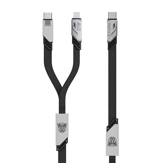 Transformers TF-A09 Braided Two-in-One Magnetic Charging Cable - i-Station Mobile Phone & Electronic Device Repair and Accessories