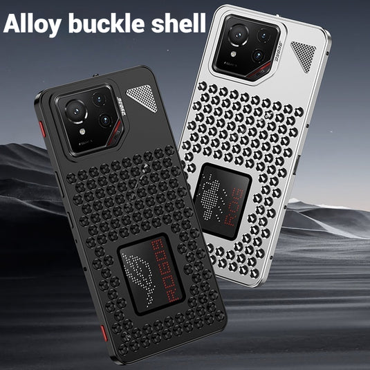 ASUS ROG Phone 8 & Pro - Aluminum Alloy Spring Buckle Honeycomb Heat Dissipation Case - i-Station Mobile Phone & Electronic Device Repair and Accessories