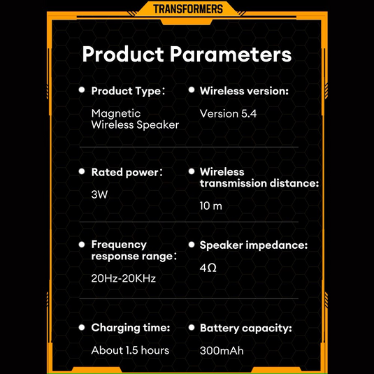 Transformers TF-Y15 Magnetic Bluetooth Mini Speaker - i-Station Mobile Phone & Electronic Device Repair and Accessories