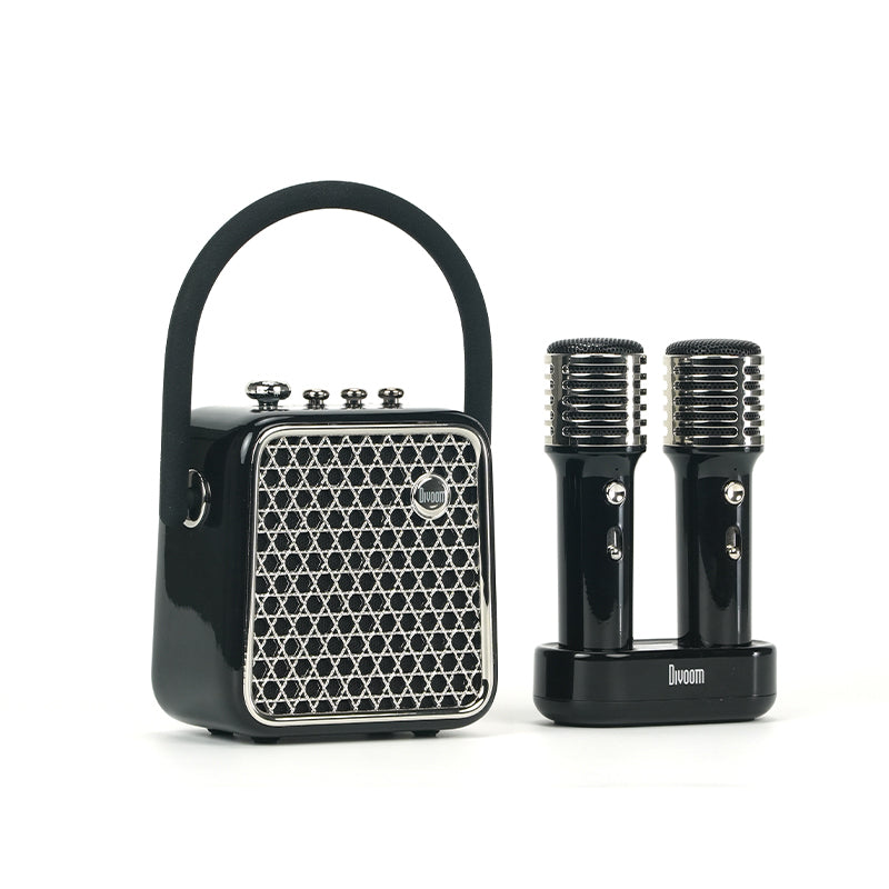 Divoom SongBird-HQ-SE Portable Bluetooth Speaker Dual Microphone Microphone Singing Camping Birthday Perfect Gift - i-Station Mobile Phone & Electronic Device Repair and Accessories