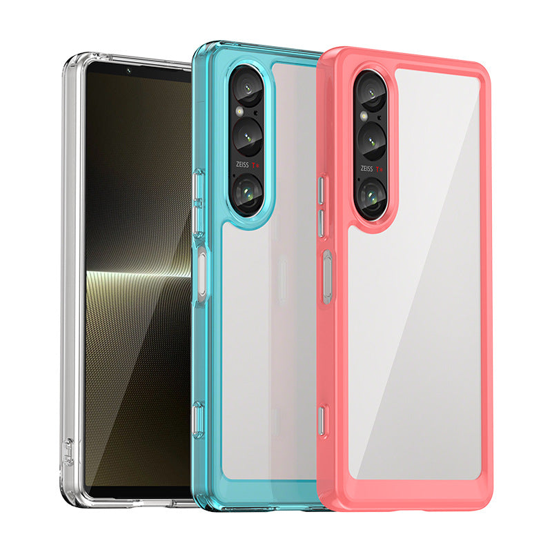 Load image into Gallery viewer, Sony Xperia 10 VI - Durable Anti-Scratch Shockproof TPU Transparent Heavy Duty Series Case - i-Station Mobile Phone & Electronic Device Repair and Accessories