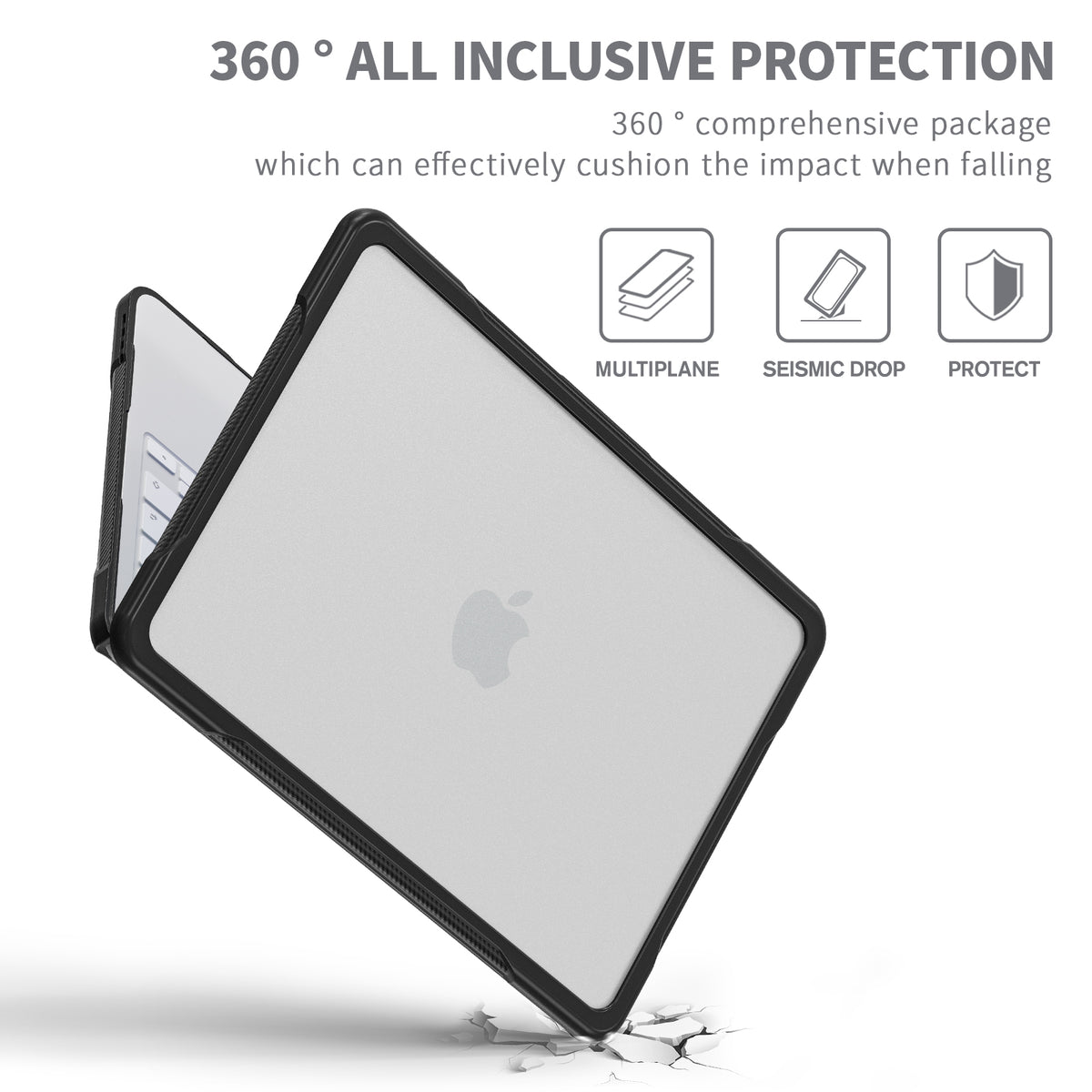 Apple Macbook Neo 13" 2026 (A3404) - 360° Shockproof & Anti-Slip Lightweight Case - i-Station Mobile Phone & Electronic Device Repair and Accessories