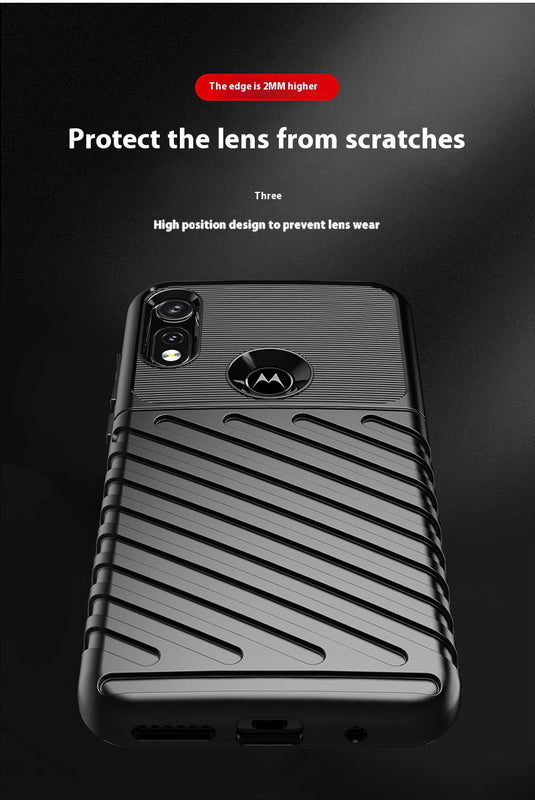 Motorola Moto Defy 2021 - Shield Shockproof Rugged Heavy Duty Case With 2PC 9H Tempered Glass Screen Protector - i-Station Mobile Phone & Electronic Device Repair and Accessories