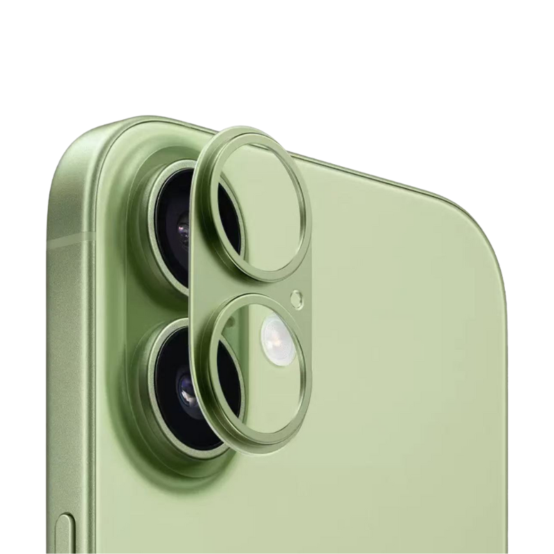 Load image into Gallery viewer, Apple iPhone 17/Air/Pro/Max Matte Metal Hollow Camera Lens Cover