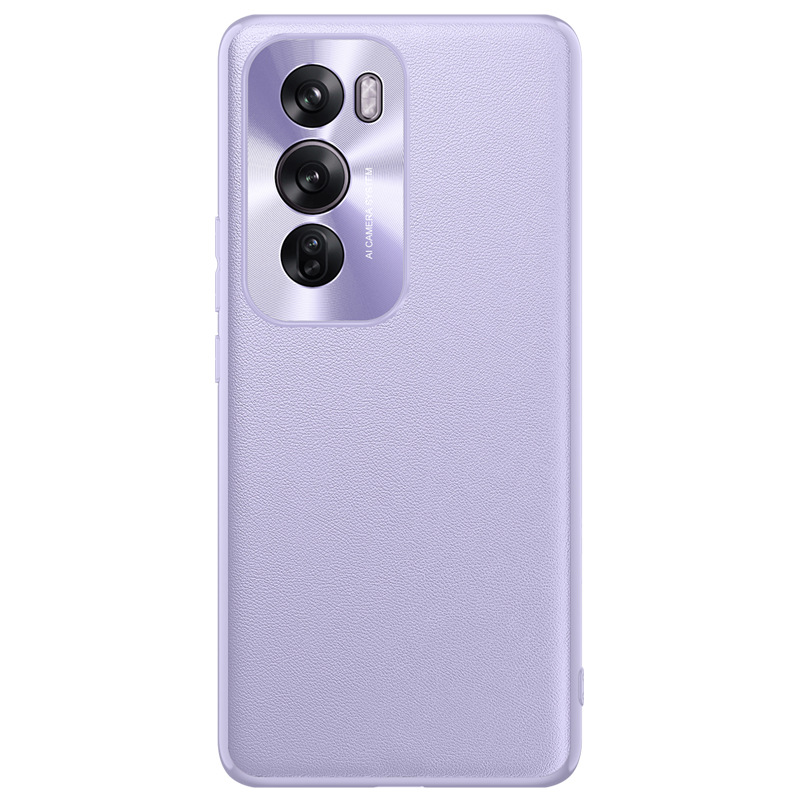 Load image into Gallery viewer, OPPO Reno 12 Pro 5G (CPH2629) - Simple PU Leather Metal Lens Ring Essentials Series Case - i-Station Mobile Phone & Electronic Device Repair and Accessories