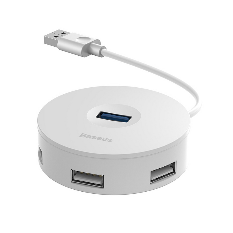 Load image into Gallery viewer, Baseus Round Box HUB Adapter (USB3.0 to USB3.0 x 1 + USB2.0 x 3) 10cm - i-Station Mobile Phone & Electronic Device Repair and Accessories