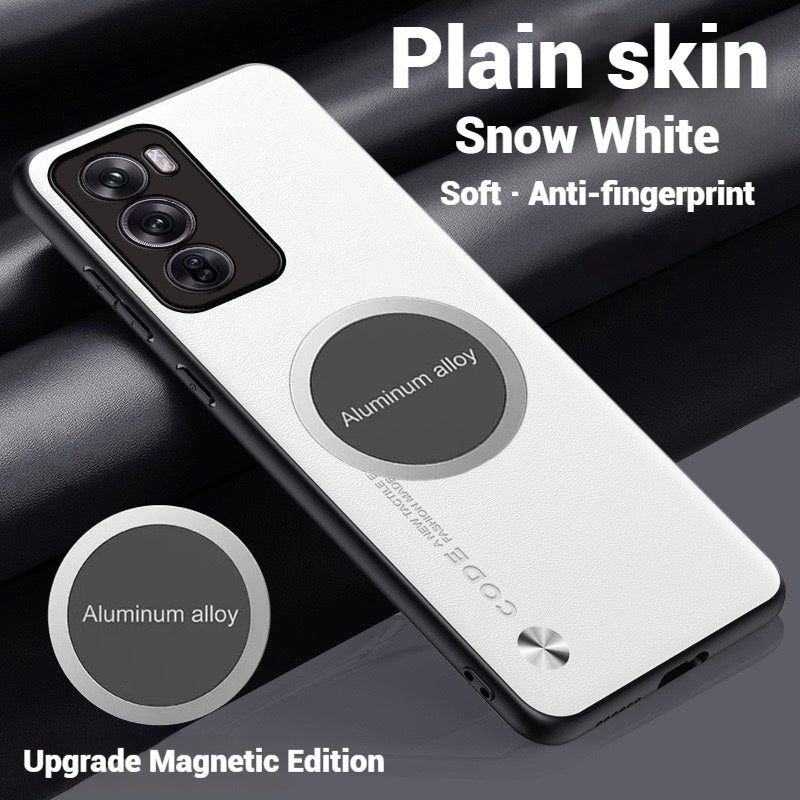 Load image into Gallery viewer, Oppo Reno 12 & Pro - Soft Edged Plain Leather Essentials Series Case - i-Station Mobile Phone & Electronic Device Repair and Accessories