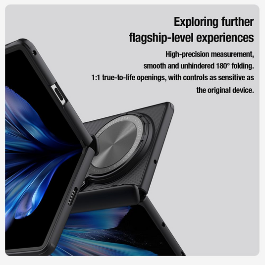 Vivo X Fold 3 & Pro - Nillkin Metal Frame Stand Essentials Series Case - i-Station Mobile Phone & Electronic Device Repair and Accessories