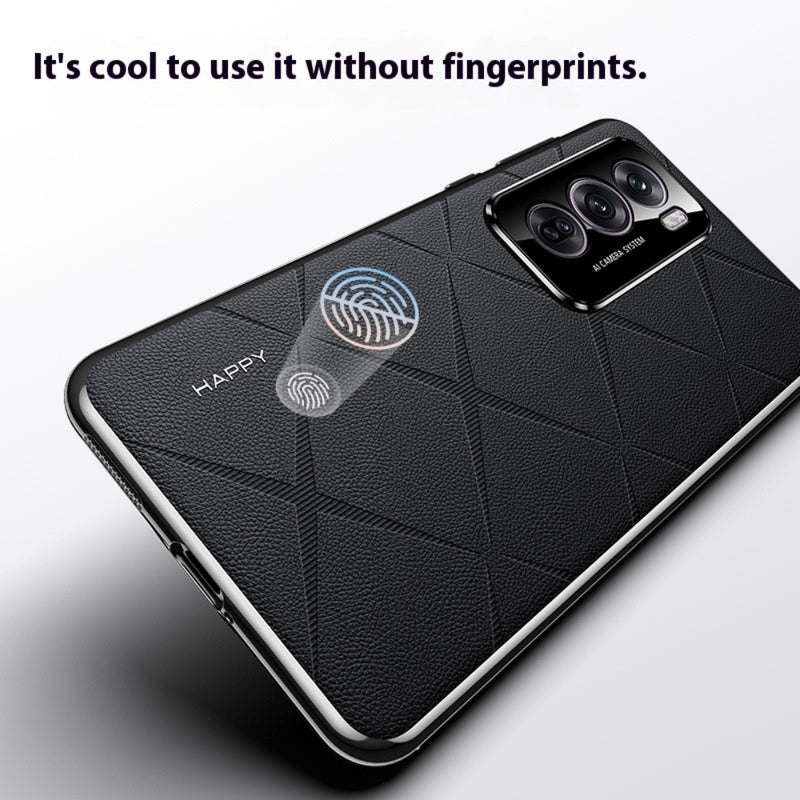Load image into Gallery viewer, OPPO Reno11 Pro (CPH2607) - Plain Leather PC Phone Case - i-Station Mobile Phone & Electronic Device Repair and Accessories