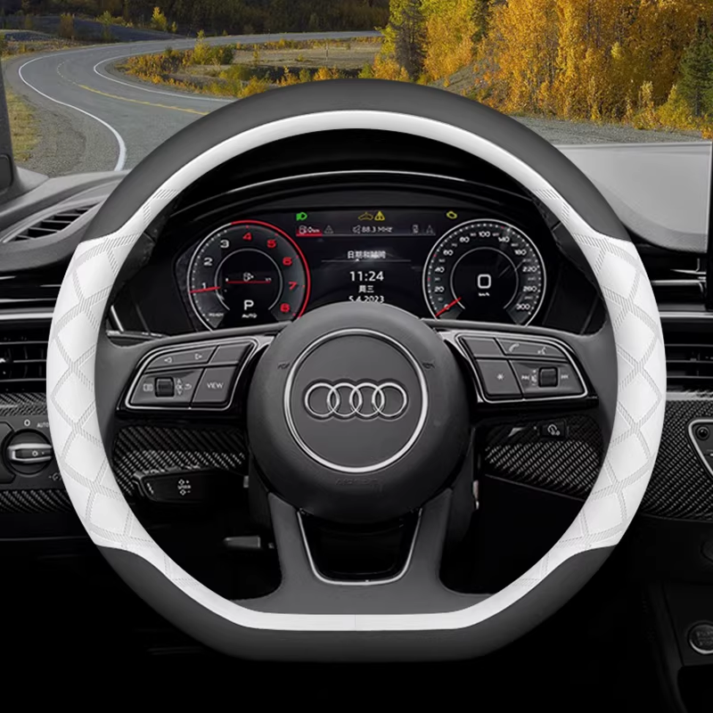Load image into Gallery viewer, Audi Ultra-Thin Anti-Slip Steering Wheel Cover For A3, A4L, Q2L - i-Station Mobile Phone & Electronic Device Repair and Accessories