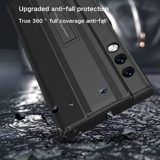 Honor V Purse - Full Coverage Folding Leather Phone Case - i-Station Mobile Phone & Electronic Device Repair and Accessories