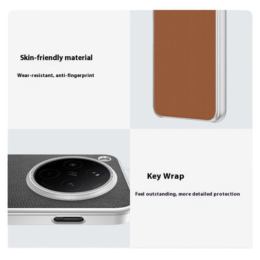 OPPO Find X8 Pro - Minimalist Business Full-Protection Fashion Leather Phone Case - i-Station Mobile Phone & Electronic Device Repair and Accessories