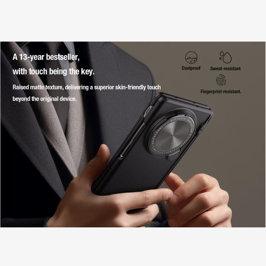 OnePlus Open (CPH2551) - Super Matte Shield Flip Style Lens Camera Stand Protective Case - i-Station Mobile Phone & Electronic Device Repair and Accessories