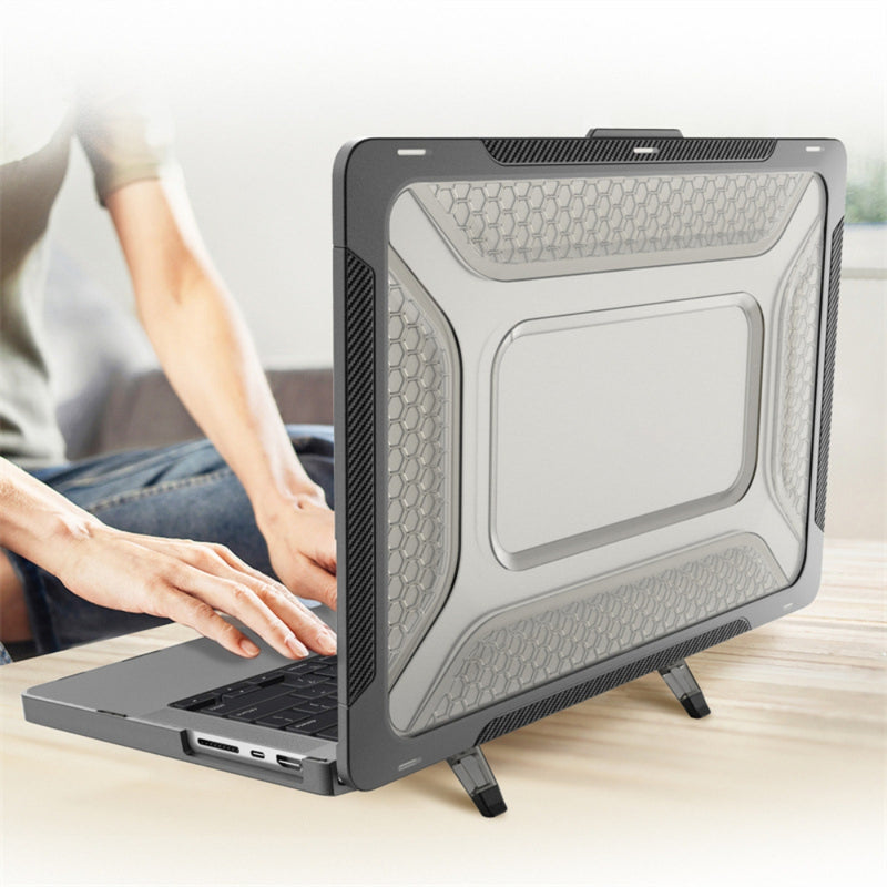 Load image into Gallery viewer, MacBook Pro 16.2" (A2485) - Foldable Stand Shockproof Protective Case - i-Station Mobile Phone & Electronic Device Repair and Accessories