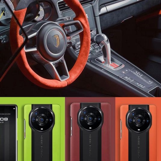 Honor Magic4/Magic4 Pro/Magic4 Ultimate - Nappa Pattern top layer of cowhide Business Phone Case - i-Station Mobile Phone & Electronic Device Repair and Accessories