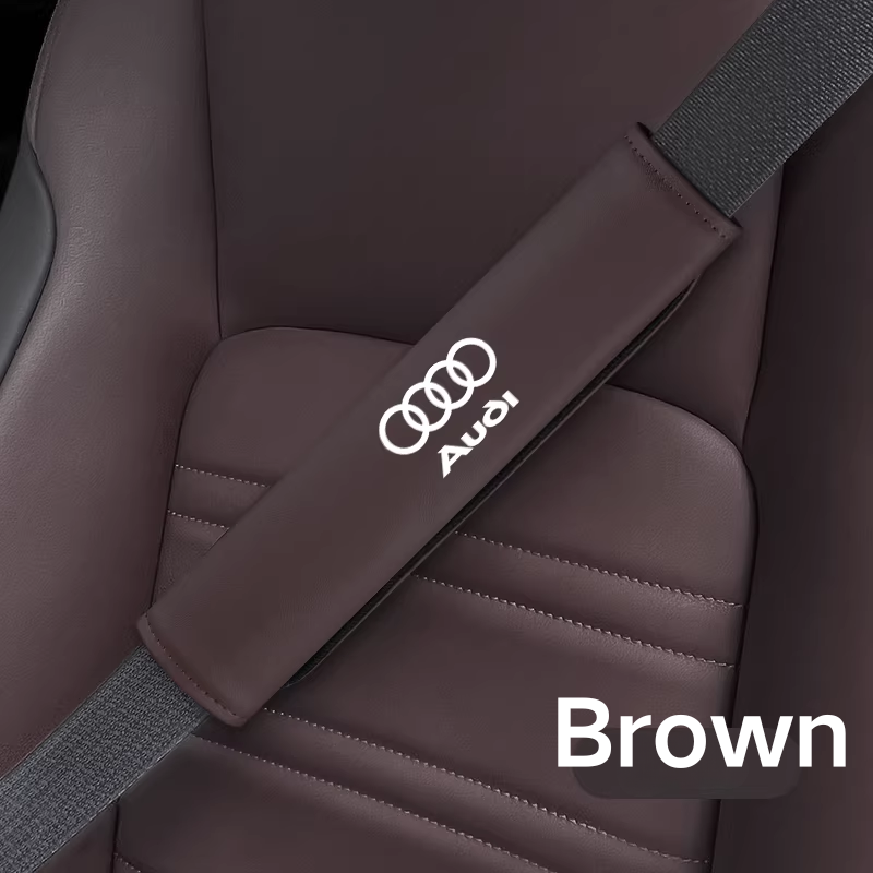 Load image into Gallery viewer, Audi Car Seat Belt Shoulder Pads for A3, A5, A4L, A6L, A7, A8L, Q2, Q3, Q5, Q7