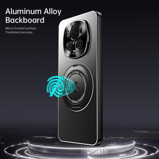 Honor Magic6/Pro - Rotating Holder Frosted Metal Phone Case - i-Station Mobile Phone & Electronic Device Repair and Accessories
