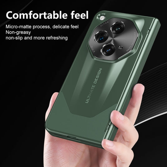 OPPO Find N3 / OnePlus Open - Integrated Frosted Electroplating Full Coverage Phone Case - i-Station Mobile Phone & Electronic Device Repair and Accessories