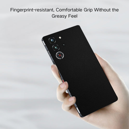 ZTE nubia Red Magic 10 Pro / 10 Pro Plus - Solid Color Leather Full-Wrap Business Phone Case - i-Station Mobile Phone & Electronic Device Repair and Accessories