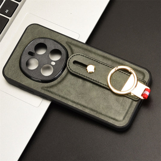 Honor Magic7/Pro - Wristband Leather Back Phone Case - i-Station Mobile Phone & Electronic Device Repair and Accessories