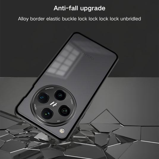OPPO Find X7/Ultra - Metal Frame Frosted Magnetic Phone Case - i-Station Mobile Phone & Electronic Device Repair and Accessories