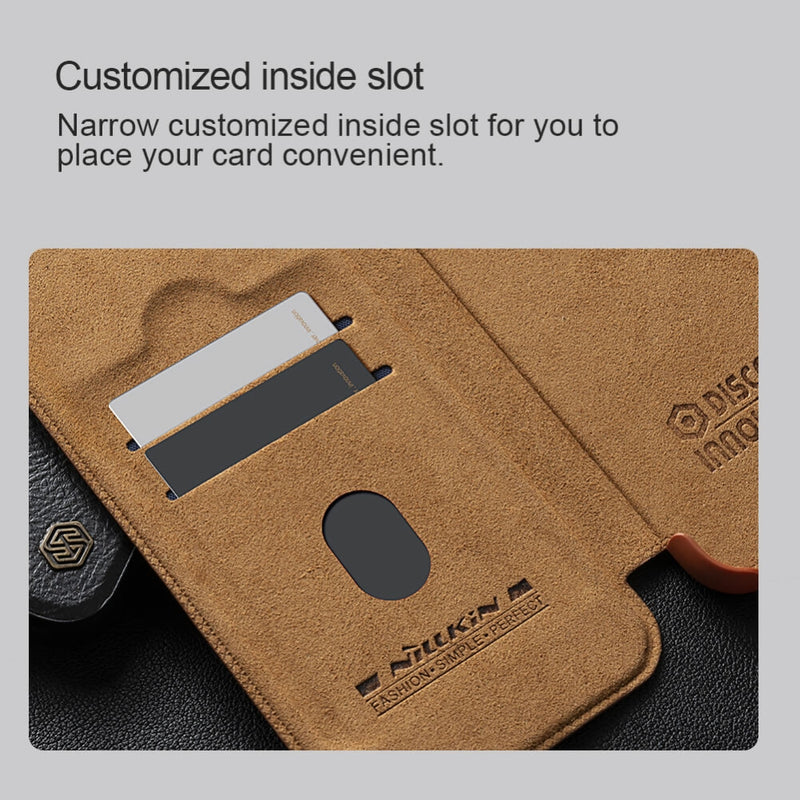 Load image into Gallery viewer, Samsung Galaxy S24/Plus/Ultra - NILLKIN Qin Pro Series Flip Camera Cover Design Leather Phone Case - i-Station Mobile Phone & Electronic Device Repair and Accessories