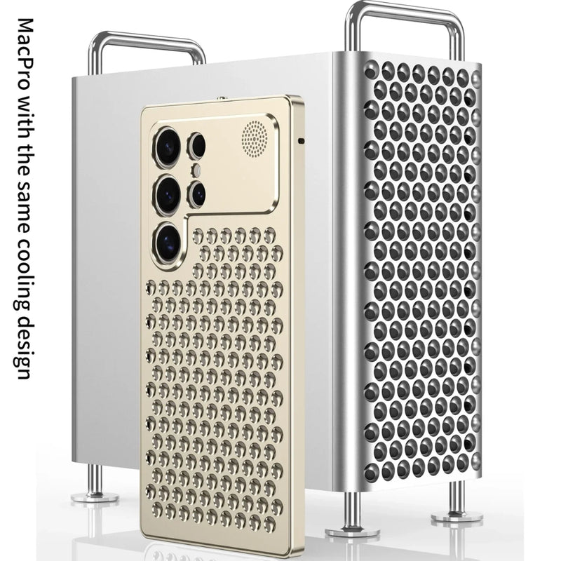 Load image into Gallery viewer, Samsung Galaxy S24/Plus/Ultra - Metal Heat Dissipation Phone Case - i-Station Mobile Phone & Electronic Device Repair and Accessories
