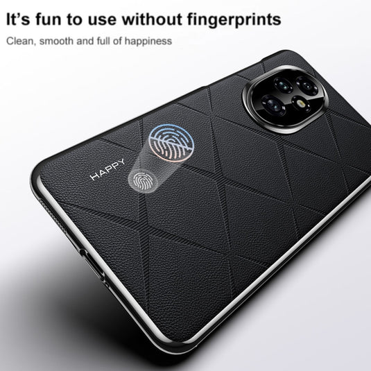 Honor 100/Pro - Plain Leather PC Phone Case - i-Station Mobile Phone & Electronic Device Repair and Accessories