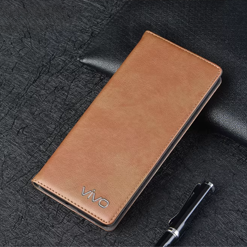 Load image into Gallery viewer, VIVO X300/Pro - Business Genuine Leather Magnetic Flip Shockproof Protective Case - i-Station Mobile Phone & Electronic Device Repair and Accessories