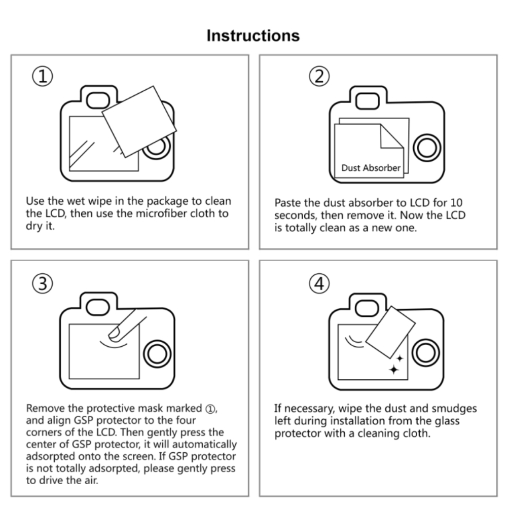 Fujifilm FinePix Camera 2.5D 9H Premium Tempered Glass Film Camera Screen Protector - i-Station Mobile Phone & Electronic Device Repair and Accessories