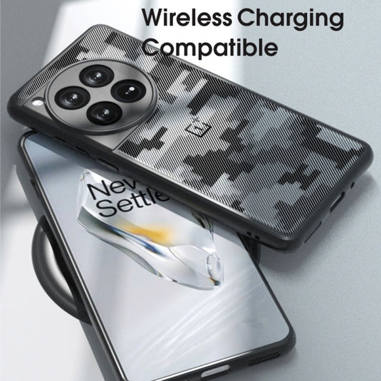 OnePlus 12R - Transparent Camouflage Shockproof Protective Case - i-Station Mobile Phone & Electronic Device Repair and Accessories