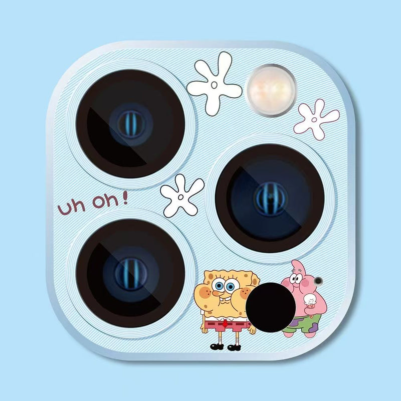 Load image into Gallery viewer, Apple iPhone 13/Mini/Pro/Pro Max Cartoon Metal 9H Full Coverage Lens Protector - i-Station Mobile Phone & Electronic Device Repair and Accessories