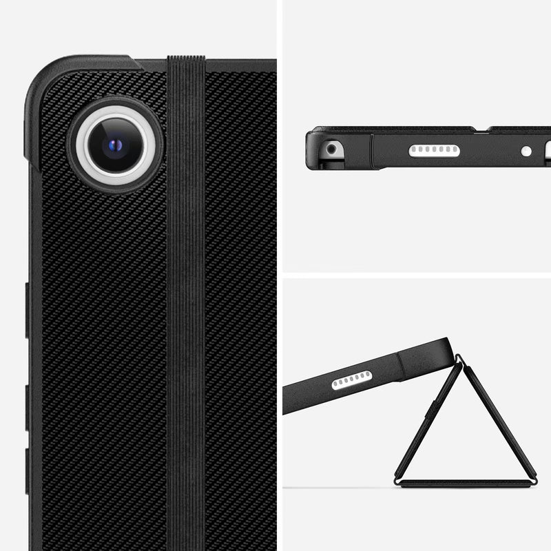 Load image into Gallery viewer, Samsung Galaxy Tab A9 8.7’’2023 (X110/X115) Carbon Fiber Leather Shockproof Case - i-Station Mobile Phone & Electronic Device Repair and Accessories
