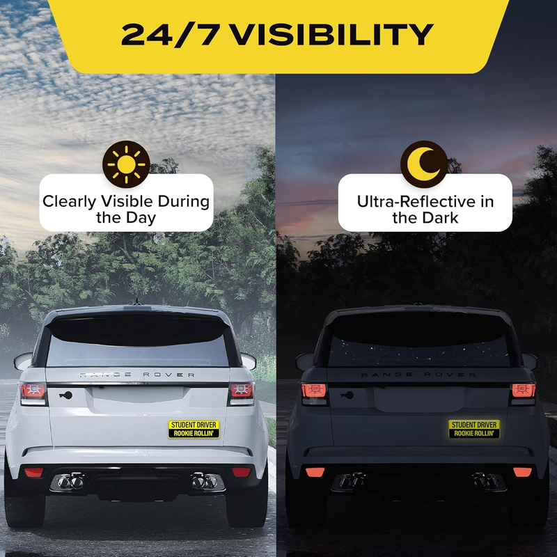 Load image into Gallery viewer, Universal Magnetic New Driver Car Sign – Removable & Reusable Safety Sticker for Vehicles (3 Pack) - i-Station Mobile Phone & Electronic Device Repair and Accessories