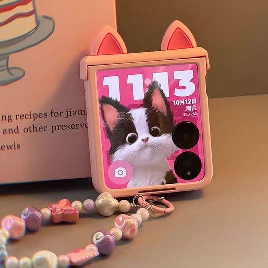 Xiaomi Mix Flip Cartoon Shell Film Integrated Anti-drop Fashion-Forward Series Case - i-Station Mobile Phone & Electronic Device Repair and Accessories