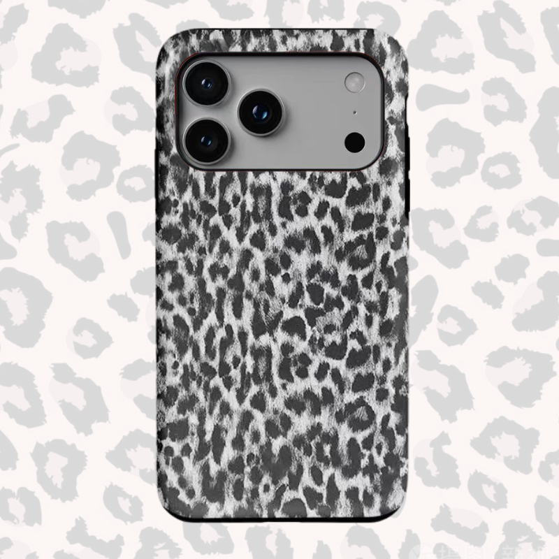 Load image into Gallery viewer, Apple iPhone 17/Air/Pro/Max - Leopard Print Double-Layer Shockproof Phone Case