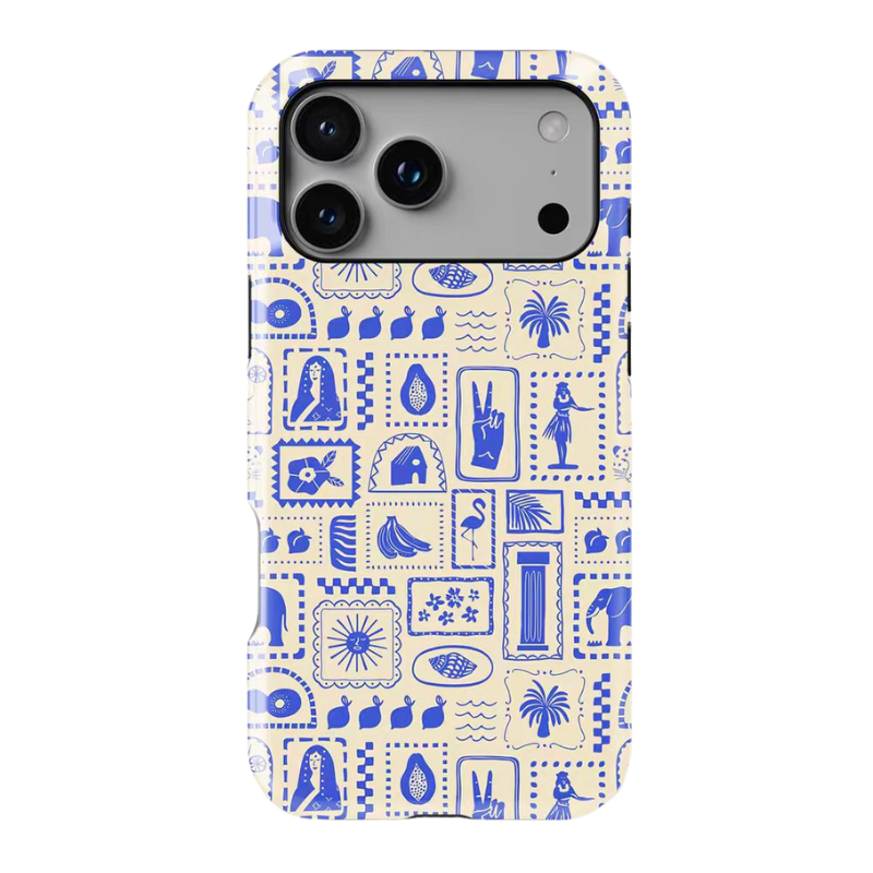 Apple iPhone 17/Air/Pro/Max - Geometric Totem Shockproof Phone Case - i-Station Mobile Phone & Electronic Device Repair and Accessories