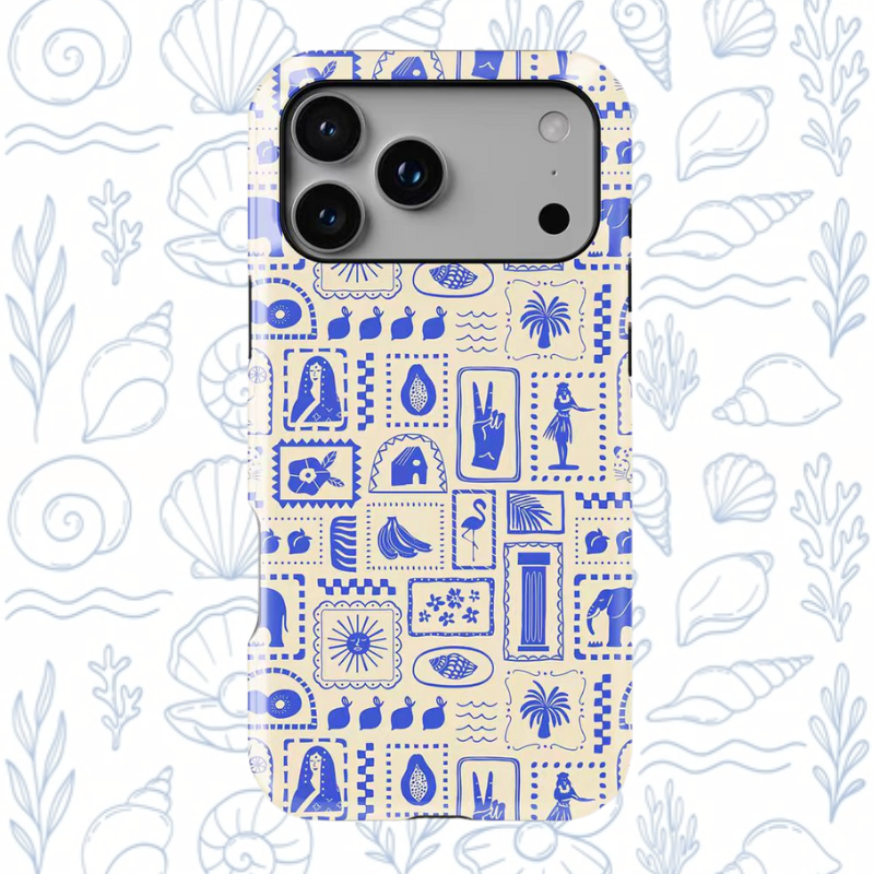 Apple iPhone 17/Air/Pro/Max - Geometric Totem Shockproof Phone Case - i-Station Mobile Phone & Electronic Device Repair and Accessories