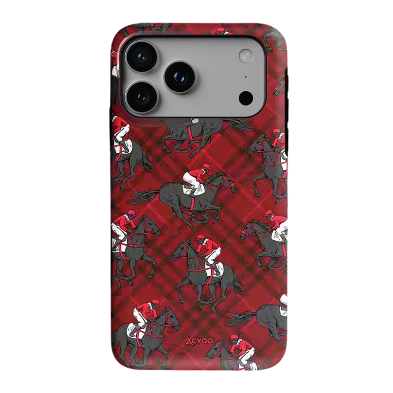 Load image into Gallery viewer, Apple iPhone 17/Air/Pro/Max - Retro Mustang Creative Shockproof Phone Case