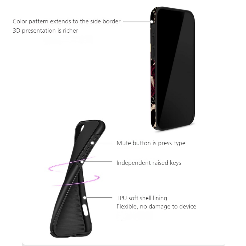 Load image into Gallery viewer, Apple iPhone 17/Air/Pro/Max - Retro Mustang Creative Shockproof Phone Case