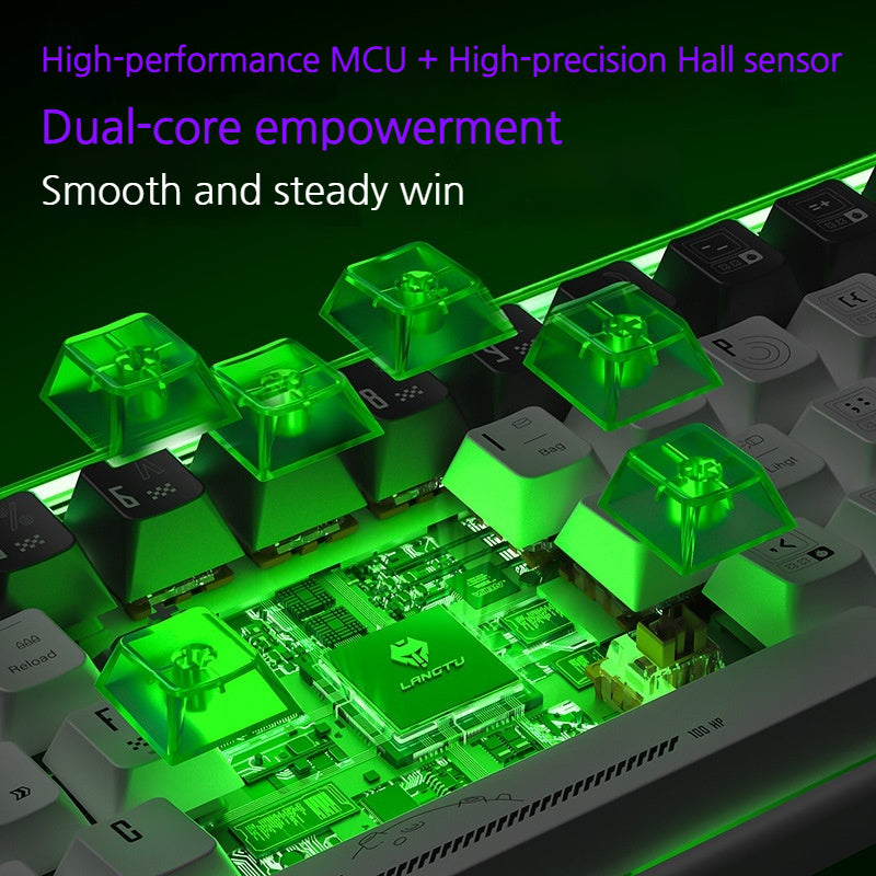 Load image into Gallery viewer, LANGTU BOOM68 Tri-Mode Magnetic Switch Gaming Keyboard & Bluetooth/2.4GHz/USB-C