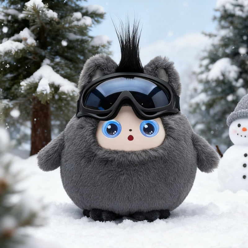 Load image into Gallery viewer, AI Interactive Plush Companion Doll – ChatGPT, Doubao & DeepSeek Enabled | App-Controlled, Multi-Mode, LED Mood Eyes, Haptic Feedback - i-Station Mobile Phone & Electronic Device Repair and Accessories