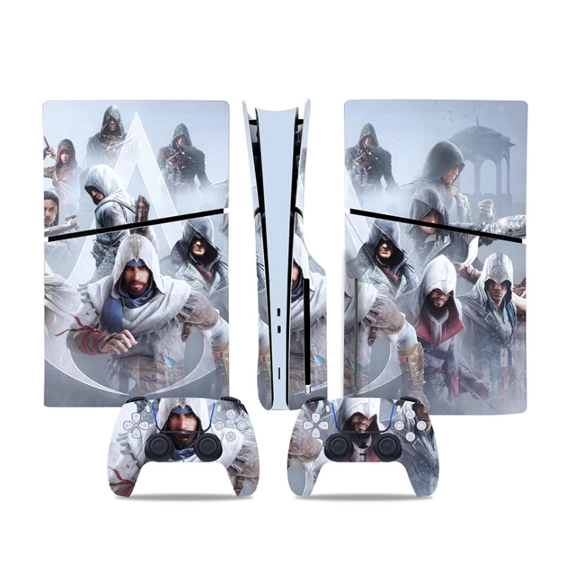 Load image into Gallery viewer, Sony PlayStation PS5 Slim Disc Edition Anime and Gaming Theme Console Skin Sticker – No Residue PVC | Scratch-Resistant Gaming Designs