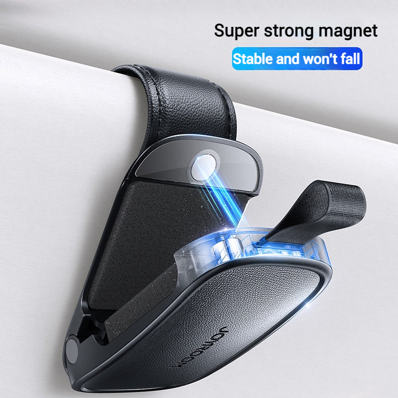 Load image into Gallery viewer, Yesido Leather Magnetic Sunglasses Holder for Car Visor - i-Station Mobile Phone & Electronic Device Repair and Accessories