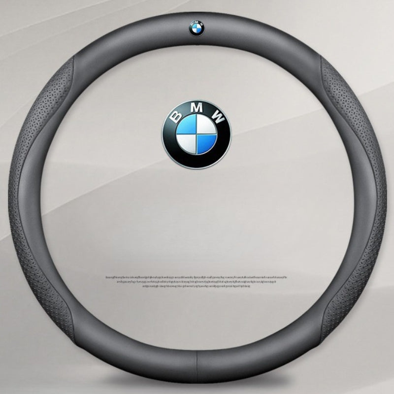 Load image into Gallery viewer, BMW X4 Leather & Embossed Breathable Ultra-Thin Non-Slip Steering Wheel Cover