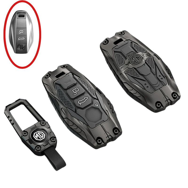 Load image into Gallery viewer, MG Mecha Style Smart Remote Control Car Key Fob Case Cover For MG5, MG6, ZST, ZS, HS - i-Station Mobile Phone & Electronic Device Repair and Accessories
