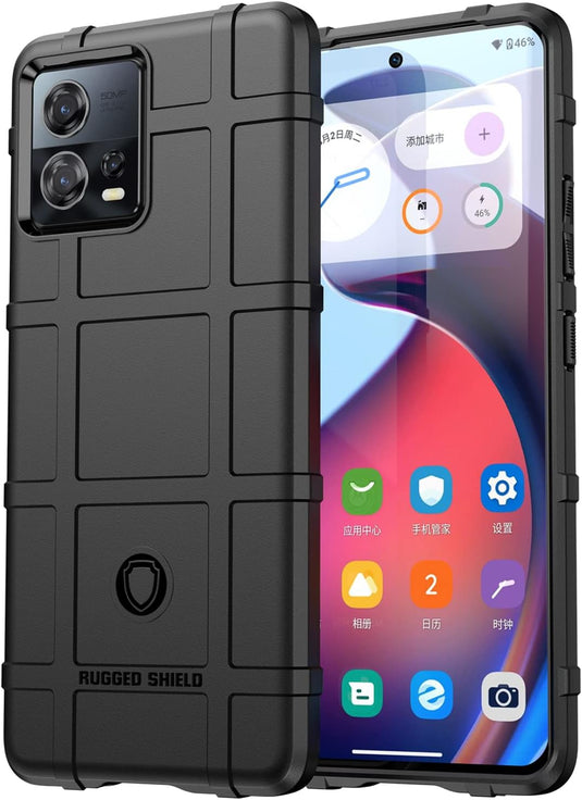 Motorola Moto Edge 30 Fusion/S30 Pro - Shield Shockproof Rugged Heavy Duty Case With 2PC 9H Glass Screen Protector - i-Station Mobile Phone & Electronic Device Repair and Accessories