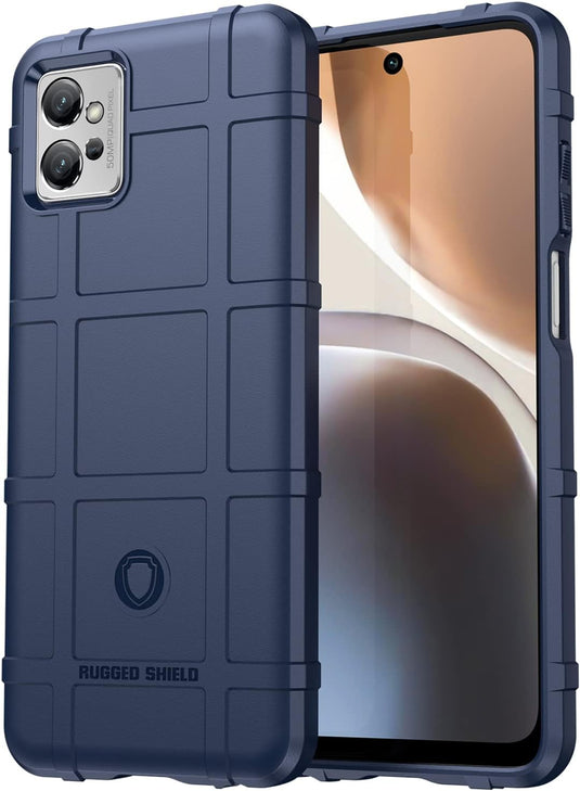 Motorola Moto G32 - Shield Shockproof Rugged Heavy Duty Case With 2PC 9H Glass Screen Protector - i-Station Mobile Phone & Electronic Device Repair and Accessories
